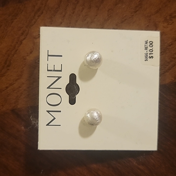 Monet 2-strand necklace with matching earrings - Picture 2 of 3